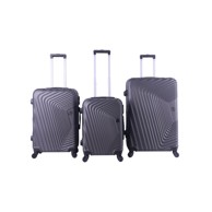 Kofer ABS S 23,5 × 35 × 57 cm, tamno sivi