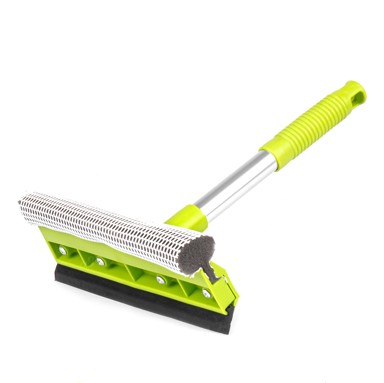 AMIO Perač stakla i ogledala s brisačem na aluminijskoj dršci, 26,5 cm