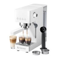 AMZCHEF Aparat za kavu CE-EM3131-WT, bijeli