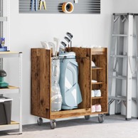 Golf ormar s kotačima 90 x 45 x 98 cm, staro drvo