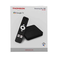 THOMSON Streaming uređaj Box 4K UHD Google TV, plastika, crna