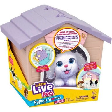 LITTLE LIVE PETS Plišane igračke surprise niche žaba pas, roza