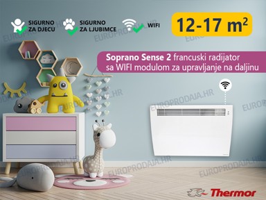 THERMOR Radijator Soprano Sense 2, 1500 W, WIFI
