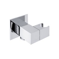 SAPHO Mjedeni priključni dio za tuš u sjajno srebrnoj boji