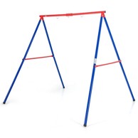 Metalni okvir za ljuljačku A-okvira, crveno-plavi