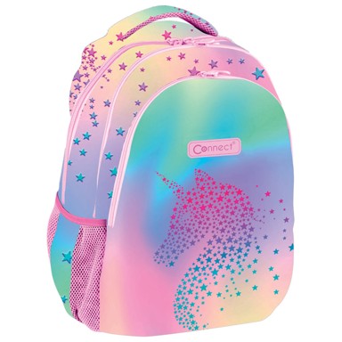 CONNECT Školski anatomski ruksak za laptop Unicorn