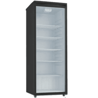 GERATEK Hladnjak GK2000B sa staklenim vratima, crna