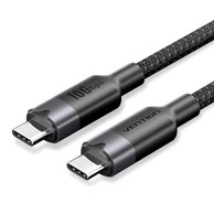 VENTION Kabel USB-C na USB-C, USB 3.2, brzina 10 Gbps, struja 5 A, duljina 1 m, crna