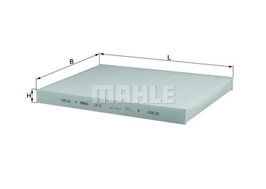 MAHLE Filter kabine VW LA 31 GOLF 3,A-3 96