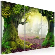 Slika Mysterious forest triptych 60x40