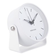 KARLSSON Budilica Calm ø 11 cm, prirodna