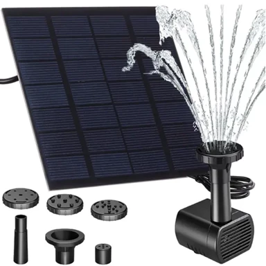 GARDLOV Solarna fontana za ribnjak s 4 mlaznice
