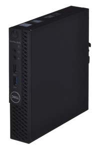 DELL Stolno računalo OptiPlex 3070 Micro / Intel Core i5-9500T, 16 GB RAM, 256 GB SSD, Windows 11 Pro, crna (rabljeno)