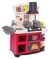 Dječja kuhinja s zvučnim i svjetlosnim efektima 52 elementa, crvena