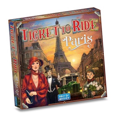 Ticket to Ride Paris, društvena igra, hrvatsko izdanje
