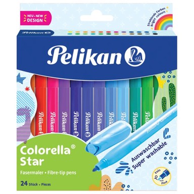 PELIKAN Flomaster 822312 školski colorella star 24 boje