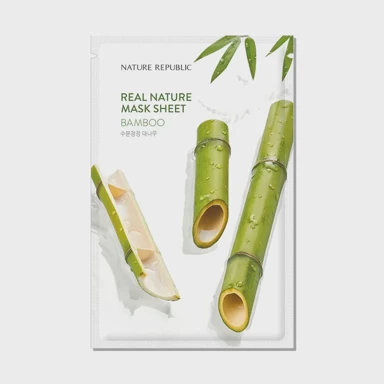 NATURE REPUBLIC Tkaninska maska Real Nature Bamboo Sheet Mask 1 kom 23 ml