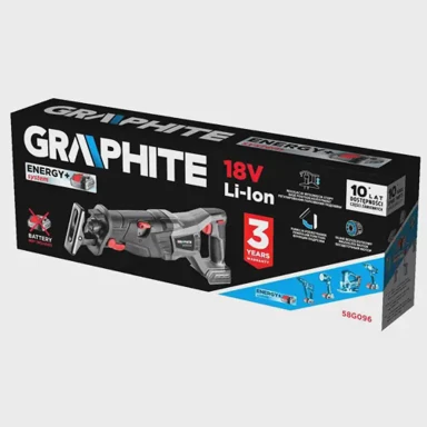 GRAPHITE Recipročna pila Energy+, bežična, 18V, bez baterije
