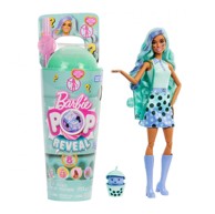 BARBIE Lutka Pop Reveal Bubble Tea, zeleni čaj
