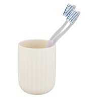 WENKO Kremasto bijela šalica s četkicama Agropoli