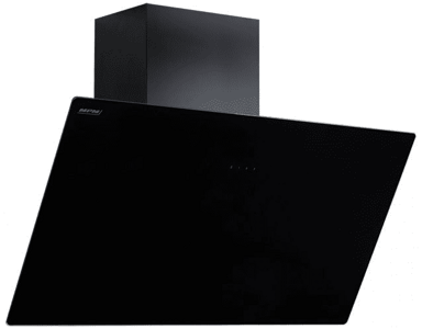 MPM Zidna kuhinjska napa 90-OVS-24, inox/staklo, crna