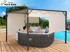 Vrtna pergola Para Sole, 3 × 3 × 2 m, vodootporna krovna konstrukcija