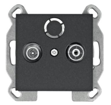 Lumina RTV utičnica WL3013, crna