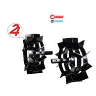 NIBBI-BERTOLINI Kotači, metalni, 1+1L