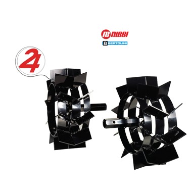 NIBBI-BERTOLINI Kotači, metalni, 1+1L 