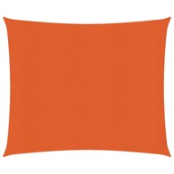 Jedro za zaštitu od sunca 160 g/m² narančasto 2 x 2,5 m HDPE