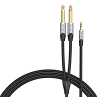 VENTION Audio kabel Mini Jack 3,5 mm na 2x Jack 6,35 mm muški, model BARHK, duljina 8 m