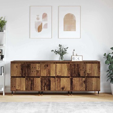 Komode, 180x35x70 cm, 3 pcs, konstruirano drvo, staro drvo