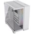 CORSAIR Kućište 6500X RGB midi-tower, kaljeno staklo, bijelo