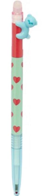 M&G Roler piši-briši Adorable Pet, vrh 0,4 mm, zelena