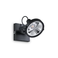 Stropna lampa, Glim, ID200231, PL1, GU10, crna