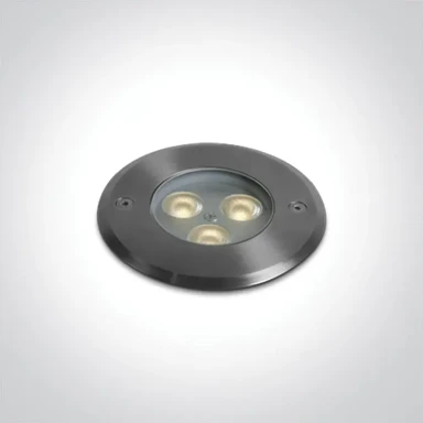 ONE LIGHT Ugradbena podna led svjetiljka ip67 3x1w ww 24v dc dm69076a/w