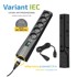 Variant ever napojna letva variant IEC, 1.5 m