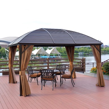 HOMESTAR Paviljon Sunset 3 x 4 x 2,7 m, smeđe-bež