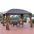 HOMESTAR Paviljon Sunset 3 x 4 x 2,7 m, smeđe-bež