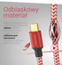 HAMA Data Reflected MicroUSB kabel, 1,5 m, crveni, 201556