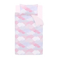 CATHERINE LANSFIELD Dječja posteljina za krevet za jednu osobu od mikrovlakana 135x200 cm Soft as a Cloud ružičasta