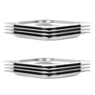 Posude Gastronorm 8 kom GN 1/2 20 mm, nehrđajući čelik