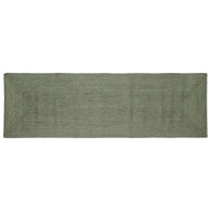 Tepih za područje, pravokutni, 80 x 200 cm, juta, maslinastozeleni