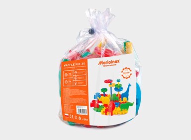 MARIOINEX Set Mix Waffle kockica, 30kom.