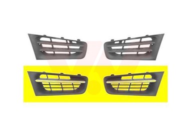 VAN WEZEL Maska Renault Megane 02-09, krom, 06-, desna/lijeva