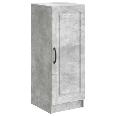 Krevet, 33 x 34,5 x 87 cm, konstruirano drvo, betonsko siva