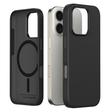 ARAREE Maskica Typo Skin M, iPhone 16 Pro, crna
