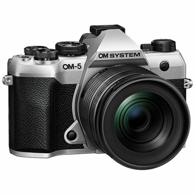 OLYMPUS Digitalni fotoaparat OM-5 II, + M.Zuiko Digital 12-45mm F4 PRO KIT, srebrni