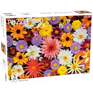TACTIC Puzzle Lover's Special: Garden Flowers, flora, 500 kom