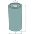FLEETGUARD filter goriva FF5624, 269 x 93 mm